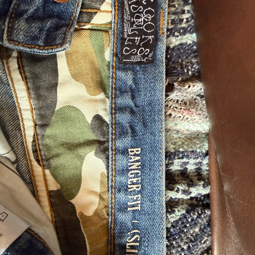 Crooks & Castles Blue Denim Jeans